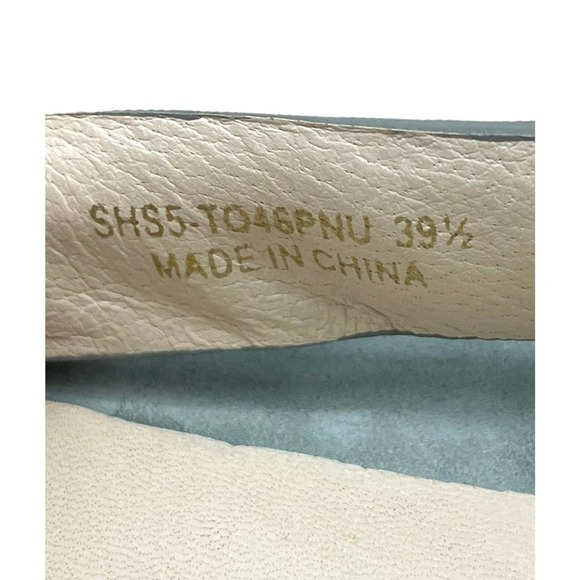 3.1 Phillip Lim Suede Light Green Flat Slip-On Sandals Eur 39.5 US 9.5 - Picture 9 of 12